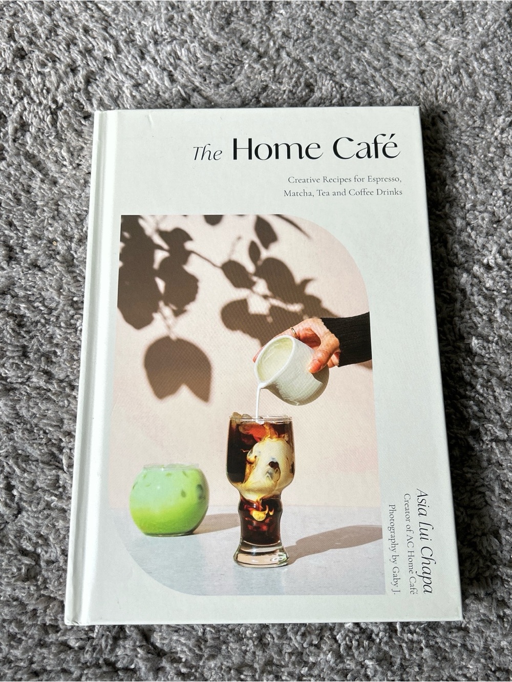 The Home Café Cookbook — White Cover
